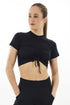 קרופ דו-כיוונית Cropped Drop Black