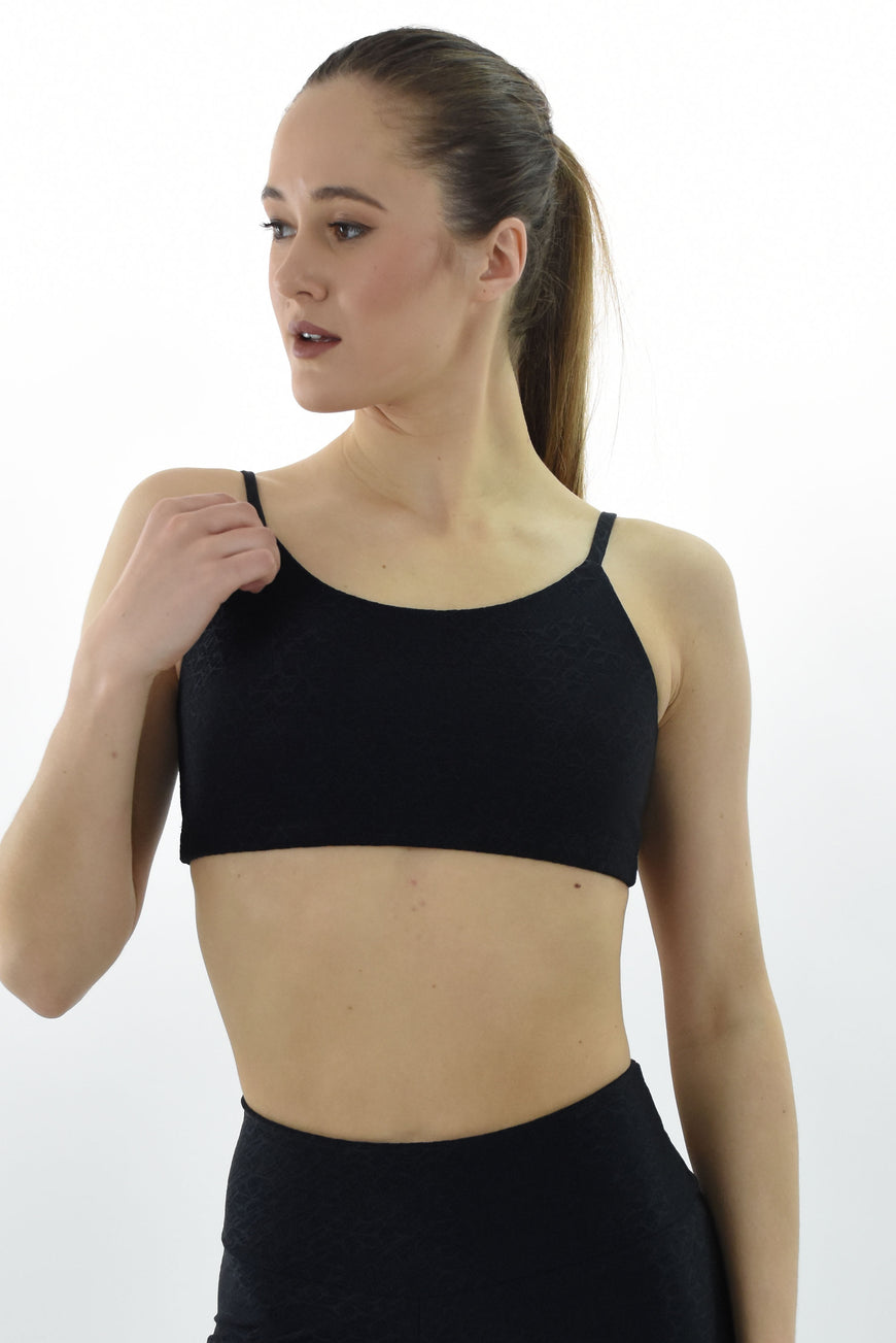 חזיית ספורט Ace Bra - Black