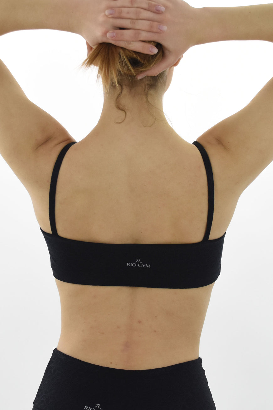חזיית ספורט Ace Bra - Black
