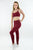 מכנס ארוך Serena Legging - Bordeaux