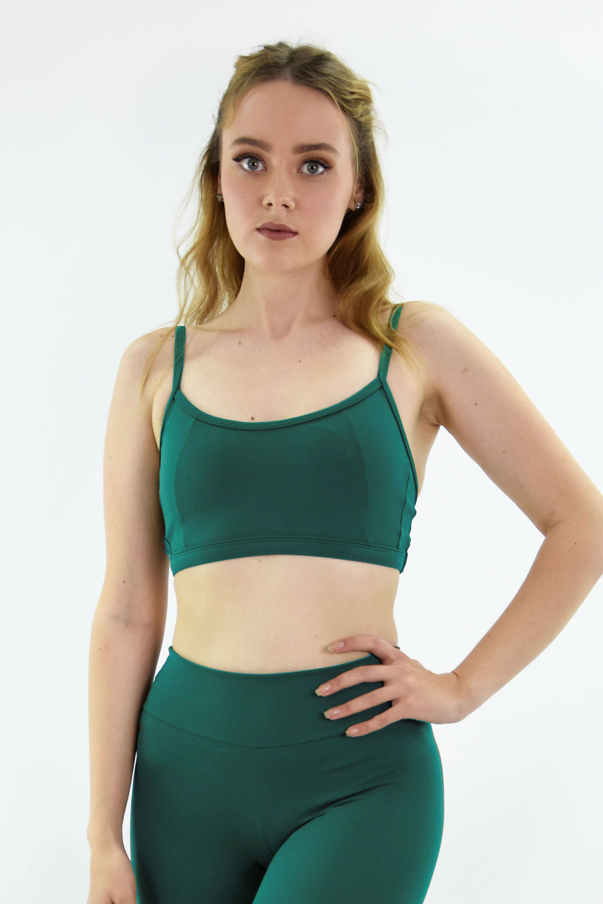 חזיית ספורט Serene  Bra - Teal