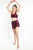 חזיית ספורט Arpoador Bra- Oregon Bordeaux
