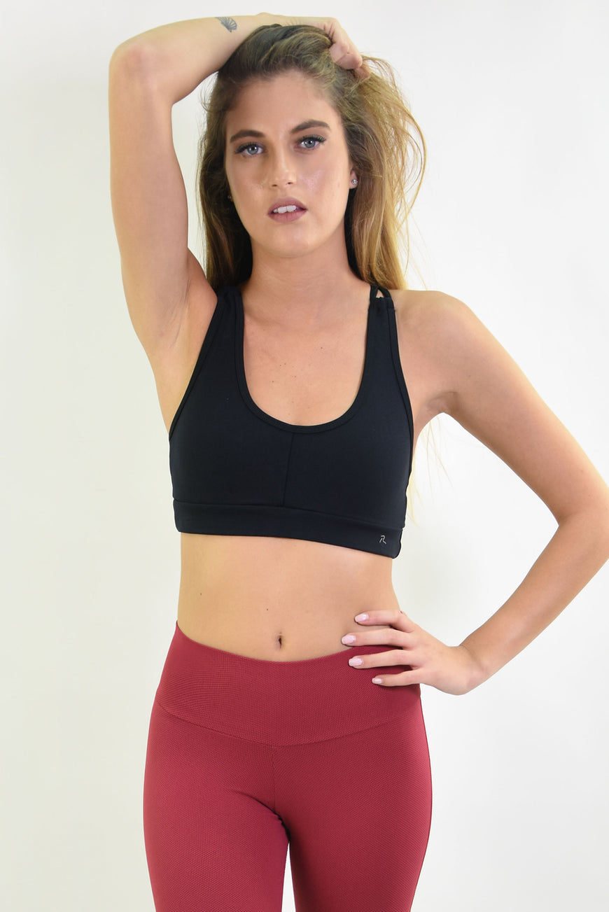 חזיית ספורט Sonia Bra - Black
